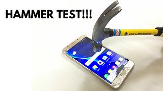 Samsung Galaxy J7 Prime Hammer Test!