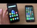 xiaomi redmi 4x vs iphone 7 ios 11 beta 2 which is fastest