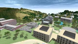 IST Austria Campus Fly-over Animation