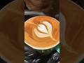 How to make a heart flat white coffee art 🫰#flatwhite #coffee #shorts #viral