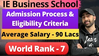 IE Business School - MBA/MIM [All About MBA, Fees, Eligibility, Average Salary, Batch Profile]