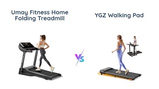 UMAY Fitness Home Folding Treadmill vs Walking Pad 🏃‍♂️💪