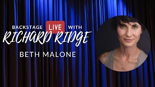 Beth Malone Reflects on Her Career and More on BACKSTAGE LIVE