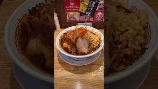 【金沢ラーメン】麺や神やぐら　旨辛ラーメン(激辛) ニンニクマシマシ　#movie #ramen #라면 #noodle