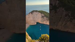 ZANTE SHIPWRECK, Navagio Beach Zakynthos during sunset