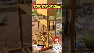 Coir Bar/Block Multi-Drilling Machine@davidarulraj.p_official