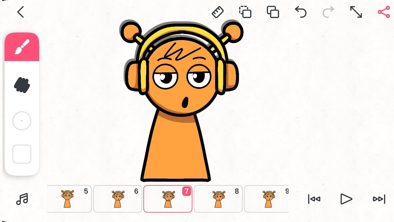 Flipaclip Sprunki Simple Animation Youtube