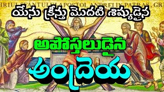 అపోస్తులుడైన అంద్రేయ -- APOSTLE ANDREW