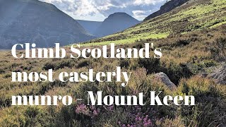 Climb Mount Keen in Scotland