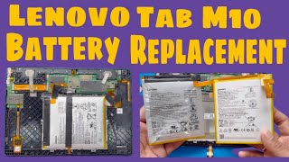 Lenovo Tab M10 Battery replacement  | How To Open Back Panel Lenovo Tab M10 | Lenovo Tab M10 Battery