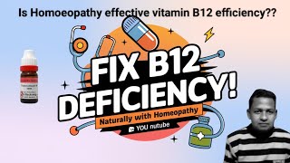 Vitamin B12 efficiency with homoeopathy || Cobaltum Met 6x  || Celiac disease || Nervous system