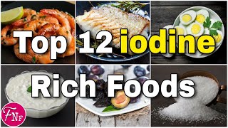✅ iodine Rich Foods || High iodine Foods For thyroid