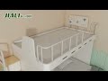 Customized Multi space bunk beds study computer desk with wardrobe stair storage🔥🔥🔥