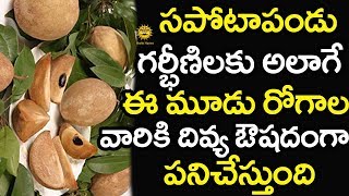 సపోటా తినడం వల్ల కలిగే అద్భుతమైన ఆరోగ్య ప్రయోజనాలు | Health Benefits Of Sapota | Health Masters