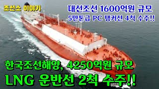 Korea Shipbuilding \u0026 Marine Engineering Co., Ltd. worth 425 billion won in LNG carrier orders.