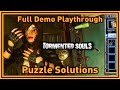 Tormented Souls PC demo - Full playthrough - Puzzle Solutions explained (check timestamps)