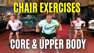 Seated Core and Upper Body Strength Workout for Seniors & Beginners