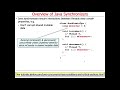 Overview of Java Synchronizers