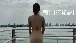 Why I left Miami | NATYASH Unfiltered