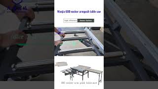 Multi-functionalSwing Arm Sliding Table Saw, made in China#woodworking   #tablesaw #woodworkingtools