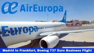 [AIR EUROPA] Boeing 737-800 Business Class from Madrid 🇪🇸 to Francfort 🇩🇪 ✈ [FLIGHT REPORT]