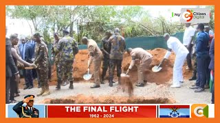 CDF General Francis Ogolla laid to rest in his home in Ng’iya village, Siaya