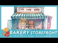 Painting a bakery for NHK