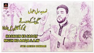 Naat e Rasool - Hasnain Ke Sadqy Mujh Ko Aaqa s.a.w - Syed Mehdi Bukhari - 2018 | New Naat