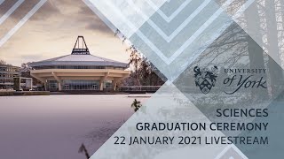 Winter Graduation 2021 Ceremony 3: Faculty of Sciences