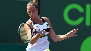 2017 Miami Open Second Round | Karolina Pliskova vs Madison Brengle | WTA Highlights