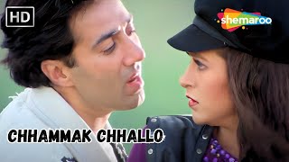 Chhammak Chhallo | Sunny Deol & Karishma Kapoor Songs  | Kumar Sanu Romantic Love Songs | Ajay