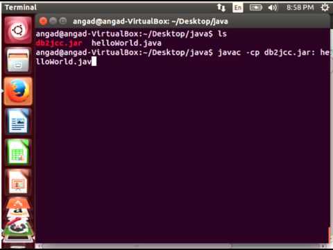 Add JAR file to java program using javac -classpath in linux terminal Add JAR file to java program using javac -classpath in linux terminal