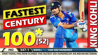 Virat Kohli 100(52) vs Australia 2013 Ball by Ball innings Highlights