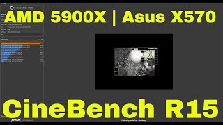 AMD 5900X | ASUS TUF Gaming X570 WIFI | Cinebench R15