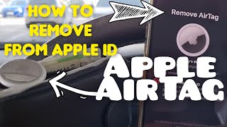 How to Remove AirTag from Apple ID. Airtag Apple Account sign out.