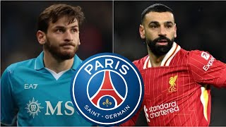 OFFICIEL : LE PSG FRAPPE UN TRÈS GROS COUP AVEC KVARATSKHELIA ET SALAH ARRIVE LIBRE À PARIS !!!