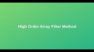 Javascript custom filter method