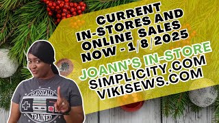 🍾 CURRENT IN-STORE AND ONLINE SALES!!! 🍾 | JOANN'S | SIMPLICITY.COM | VIKISEWS.COM