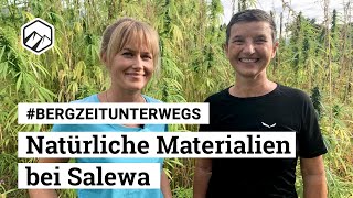 Hanf, Wolle und Co: Auf diese natürlichen Materialien setzt Salewa | Bergzeit