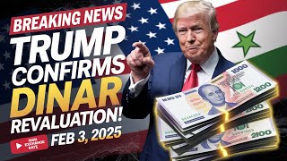 Trump’s Big Announcement: IQD Revaluation Finally Happening! 💵 Iraqi dinar news today 2025 / RV NEWS