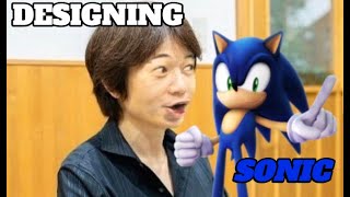 Sakurai when designing Sonic in Brawl