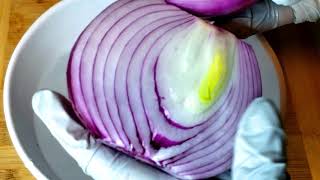 ETHIOPIAN FOOD | ሽንኩርት አላላጥ እና አከታተፍ | HOW TO PEEL \u0026 CHOP RED ONION