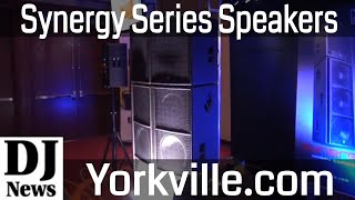 #Yorkville Synergy Series Active Concert Grade Speakers Subwoofer SA315S Top Cabinet SA153