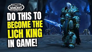 How To Become Arthas, The Lich King In Patch 11.0.5! WoW The War Within | Cosplay Guide