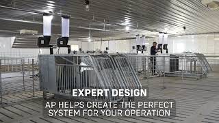 AP's Gestation Sow Feeder: Support At Every Step