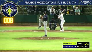 Frankie Mozzicato deals for Columbia Fireflies