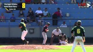 BCPBL Championships 2015 - Okanagan Athletics VS North Shore Twins | July 31st 2015