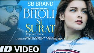 Bholi si surat । Ashwini machal ।New cover song।#old #song new version।(2021)। Romantic letest song।