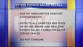 Hy-Vee recalls potato salads