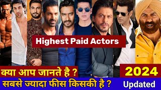 Top 10 Actors Fees In Bollywood | Bollywood Actors Fees 2024 | Bollywood News